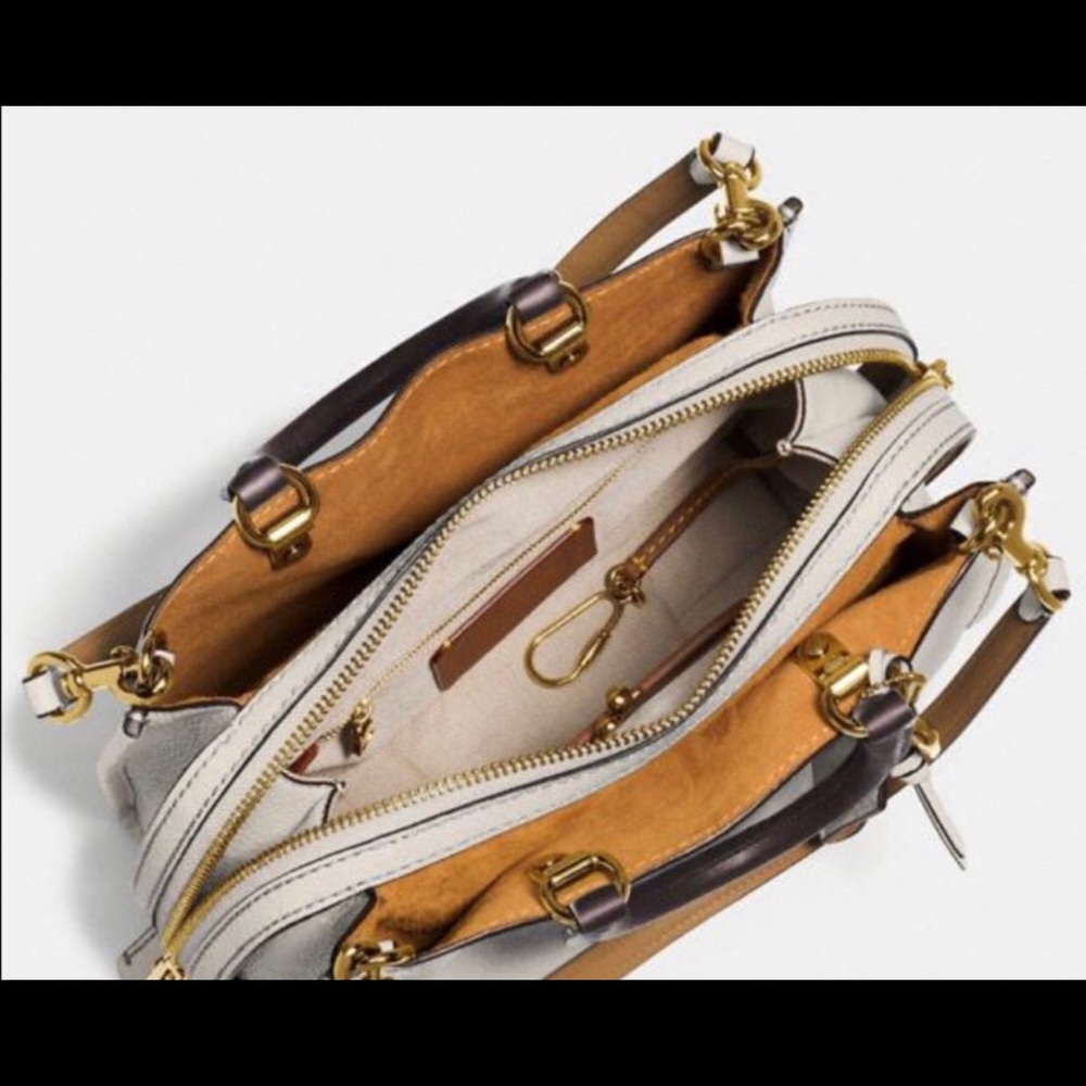 Coach leather bag